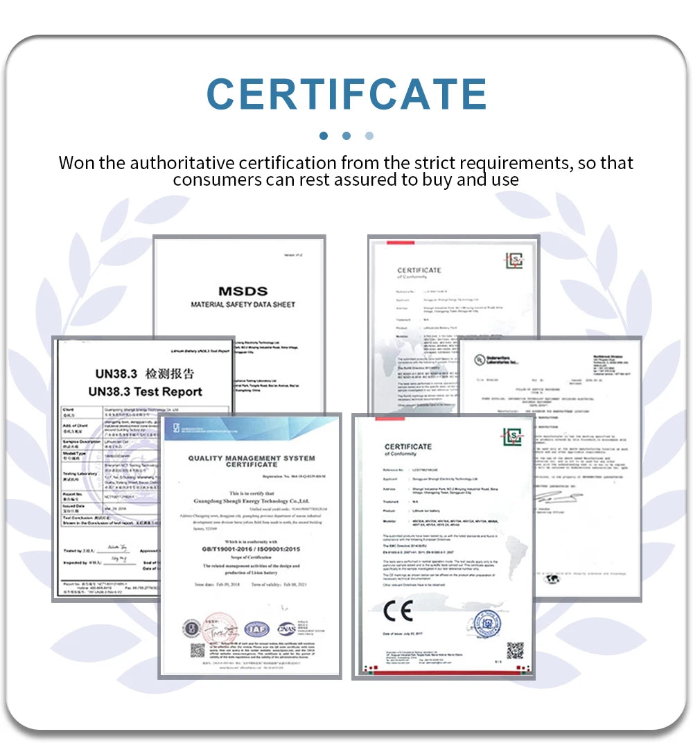 1PCS 3.2V 320Ah 310Ah Lifepo4 Battery, Authentic certificate with MSDS and test reports ensuring quality and compliance with international regulations.