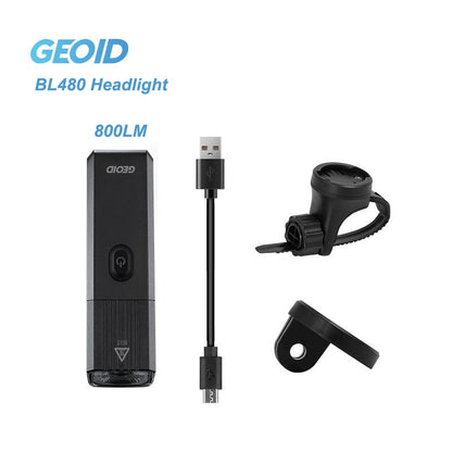 BL710 Bike Smart Front Light - USB Rechargeable Cycling Headlight IPx6 Waterproof LED Bicycle Flashlight Lamp