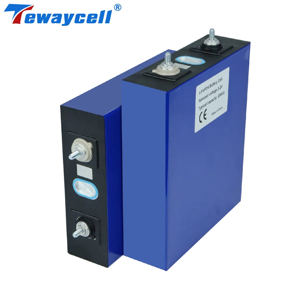 DE Stock 3.2V 200Ah Lifepo4 Rechargable Battery, Rechargeable lithium iron phosphate battery for RV and solar power systems, grade A quality.