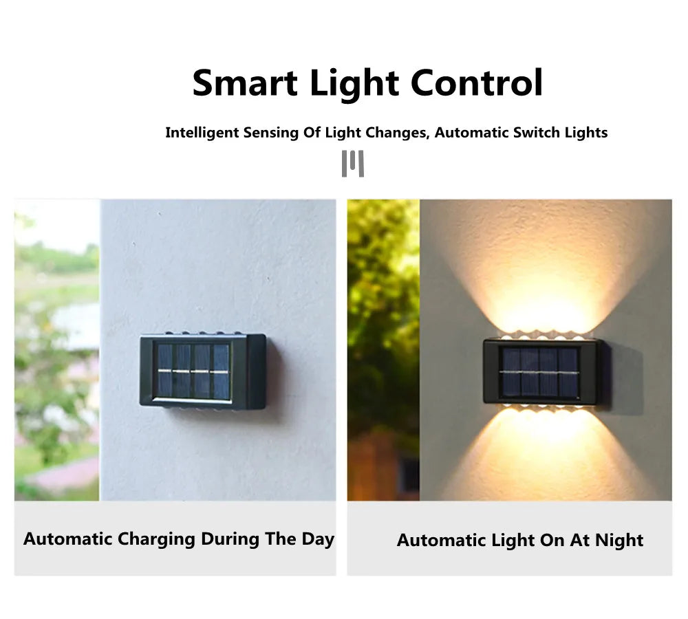 Automatic brightness adjustment, nighttime activation, daytime shutdown, and self-sustaining charging for seamless operation.