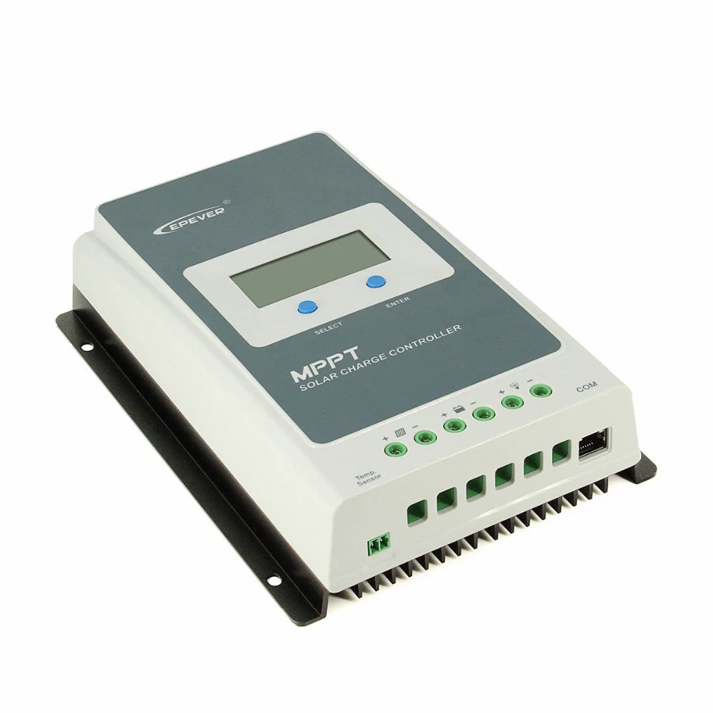MPPT Solar Charge Controller for Lead-Acid or Lithium Batteries.