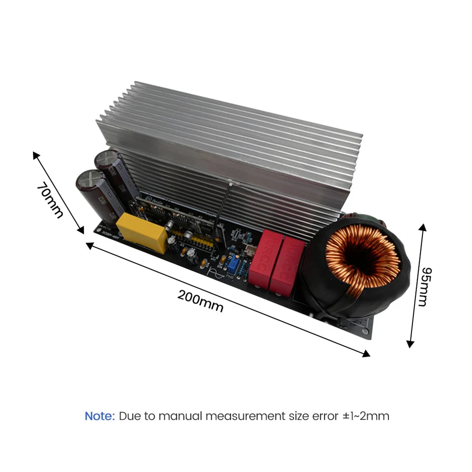 SUNYIMA Pure Sine Wave Inverter, Solar power converter for homes/appliances, converts 320V-400V DC to 5000W AC.