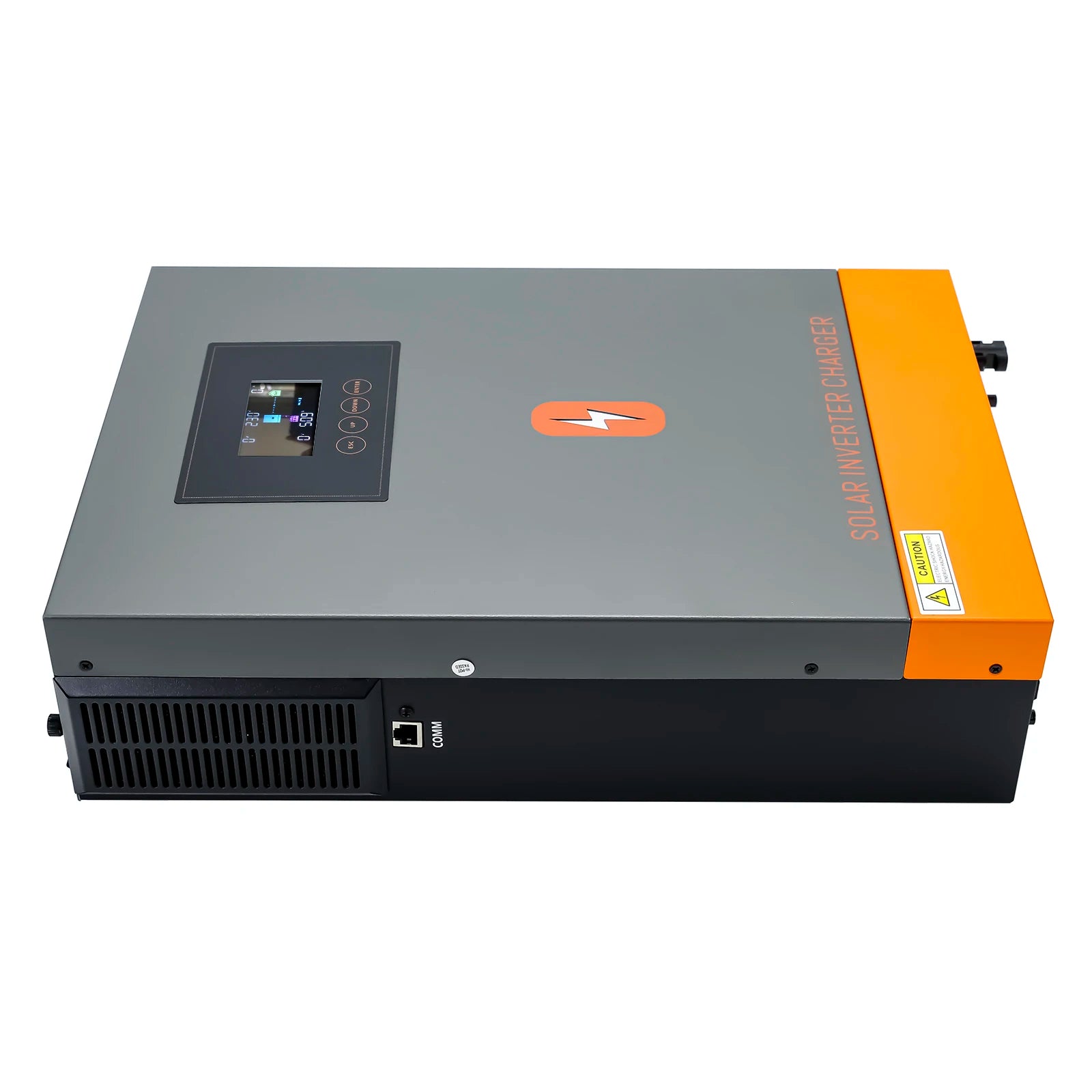 PowMr 6200W Grid Tied Inverter, Hybrid solar inverter with customizable specifications for various applications.