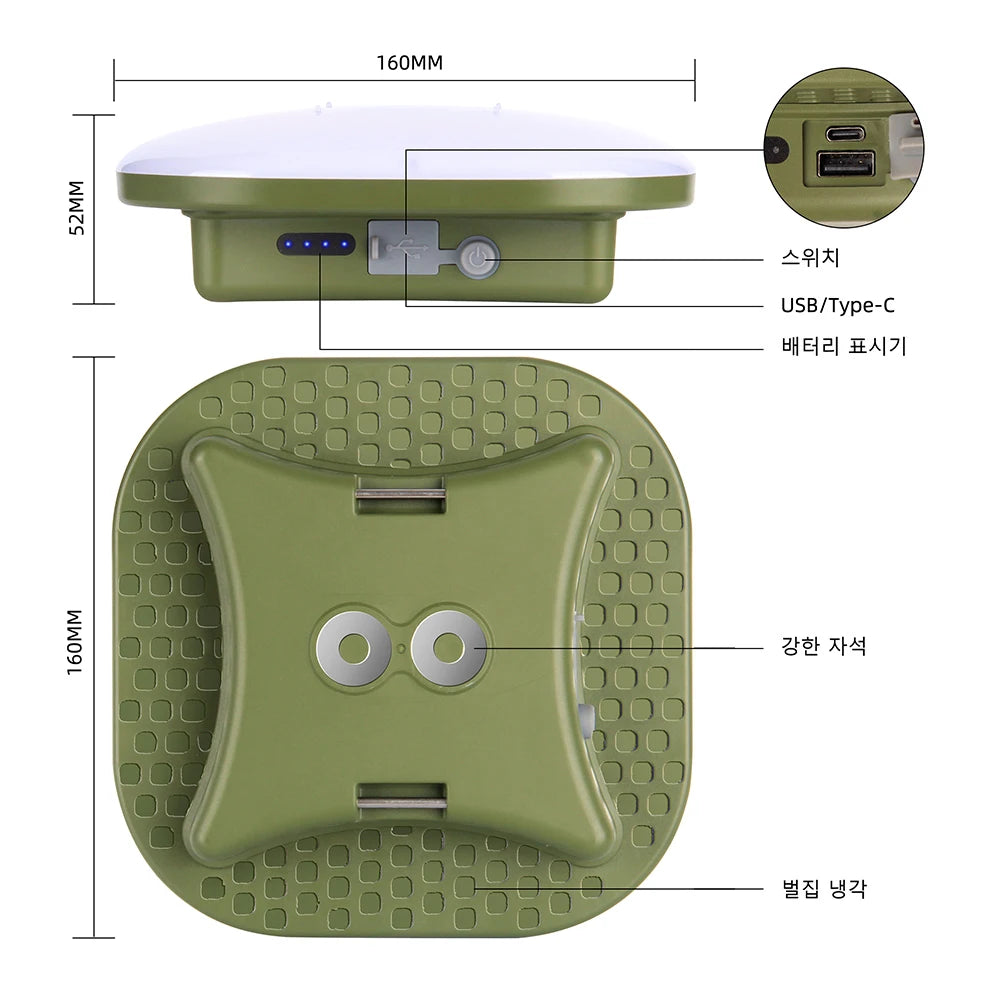 Type-c charging port supported for convenient and fast device charging.