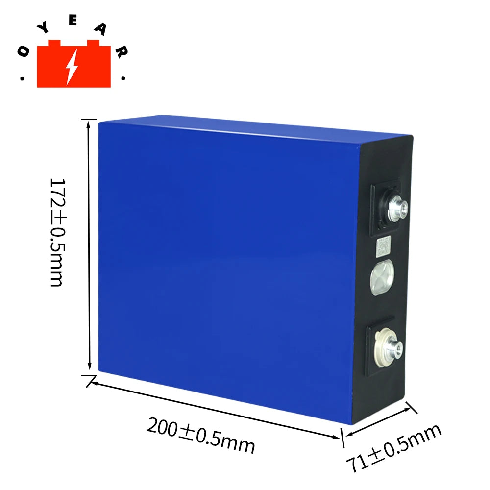 Lifepo4 Battery, Rechargeable lithium iron phosphate battery for DIY solar power systems, suitable for RVs, vans, campers, and boats.