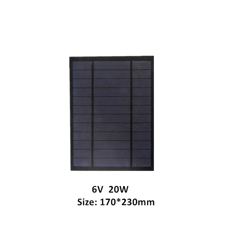 6V 9V 18V Mini Solar Panel, Color variations possible due to lighting and screen differences, please compare carefully.