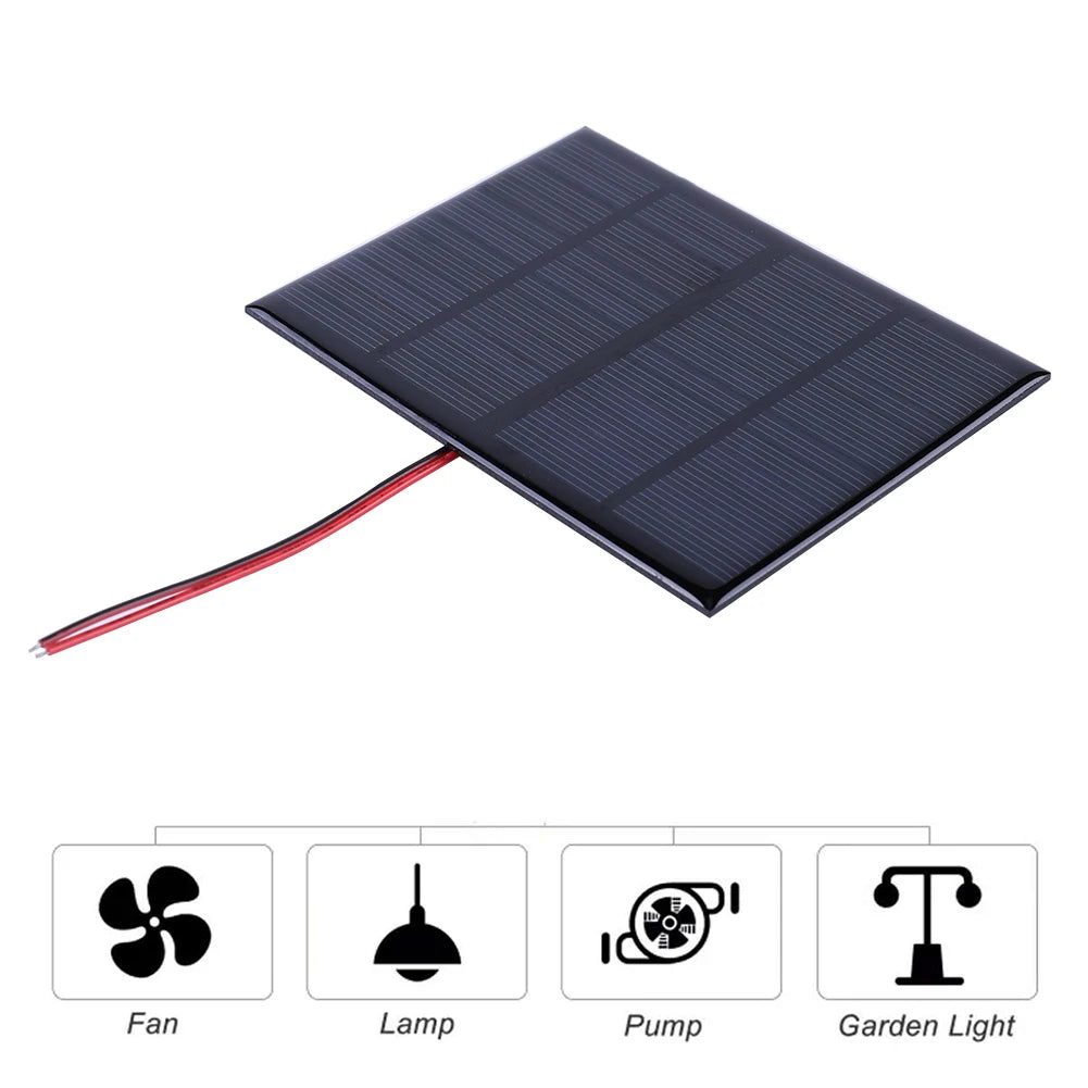 1/2Pcs Mini Solar Panel, Ensure exceptional quality and prioritize your satisfaction to guarantee a 100% positive experience with us.