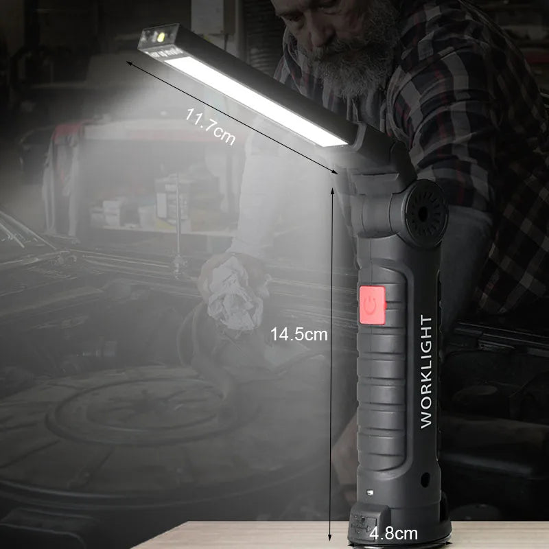 15W 45LED Emergency Floodlight, It's also a smart light.