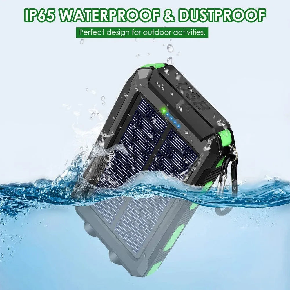 Waterproof and dust-proof design ideal for outdoor use.