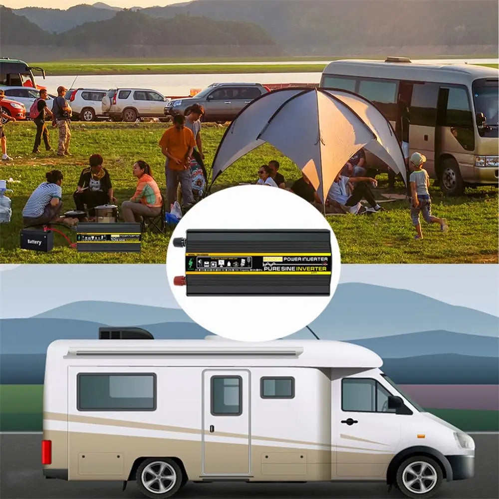 Pure Sine Wave Inverter, Multi-purpose extension cord suitable for various appliances, perfect as a gift.