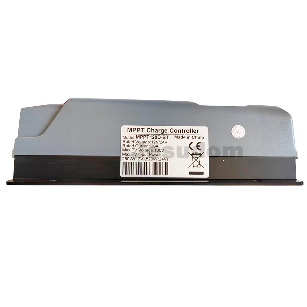 Solar panel battery regulator for 12V or 24V systems with max power output of 260W or 520W.