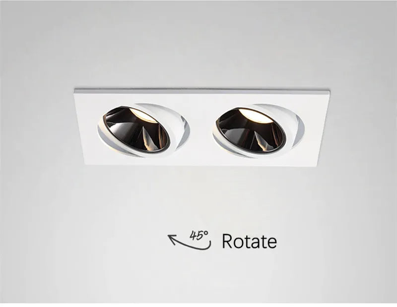 LED light specifications: 25°C to 50°C, Ra ≥80/90, and color options.