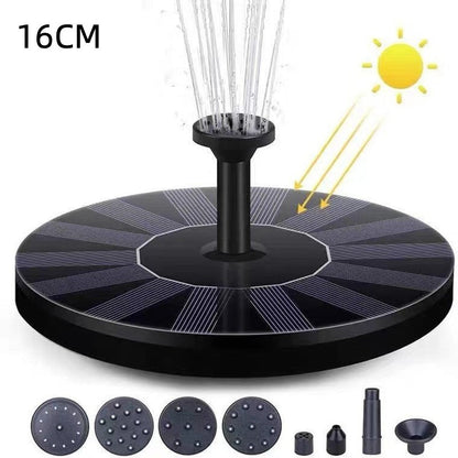 Solar Floating Fountain Floating Solar Fountain Garden Water Fountain Pool Pond Decoration Solar Panel Powered Fountain