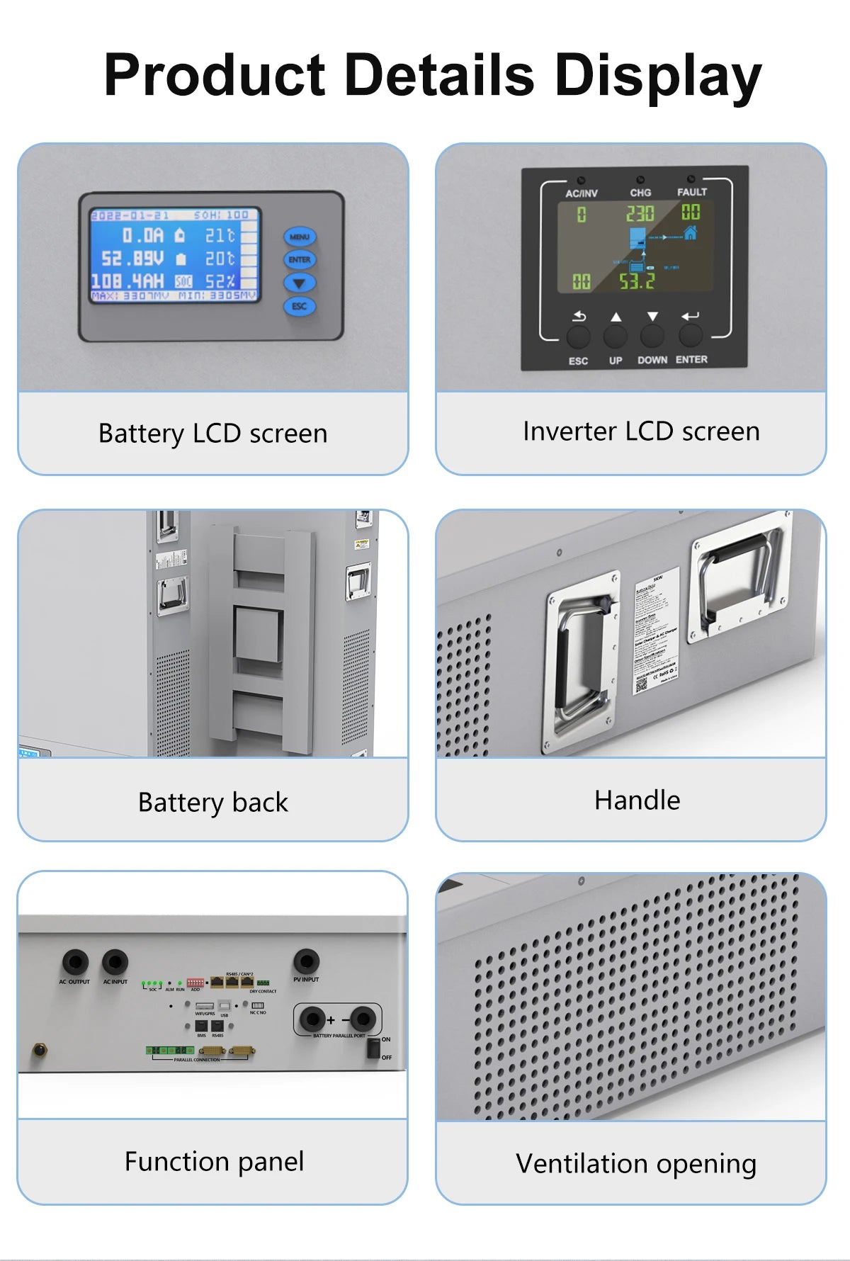 48V Powerwall LiFePO4 51.2V 100Ah 200Ah Battery, 48V Powerwall LiFePO4