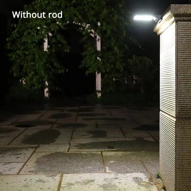 36/48 LED Solar Power Light, Adjustable color temperature for flexible white light settings from warm to cool.