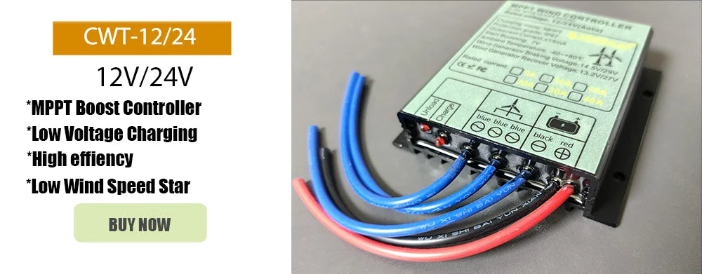 Wireless controlled charger for lithium or lead-acid batteries, suitable for solar and wind power sources.