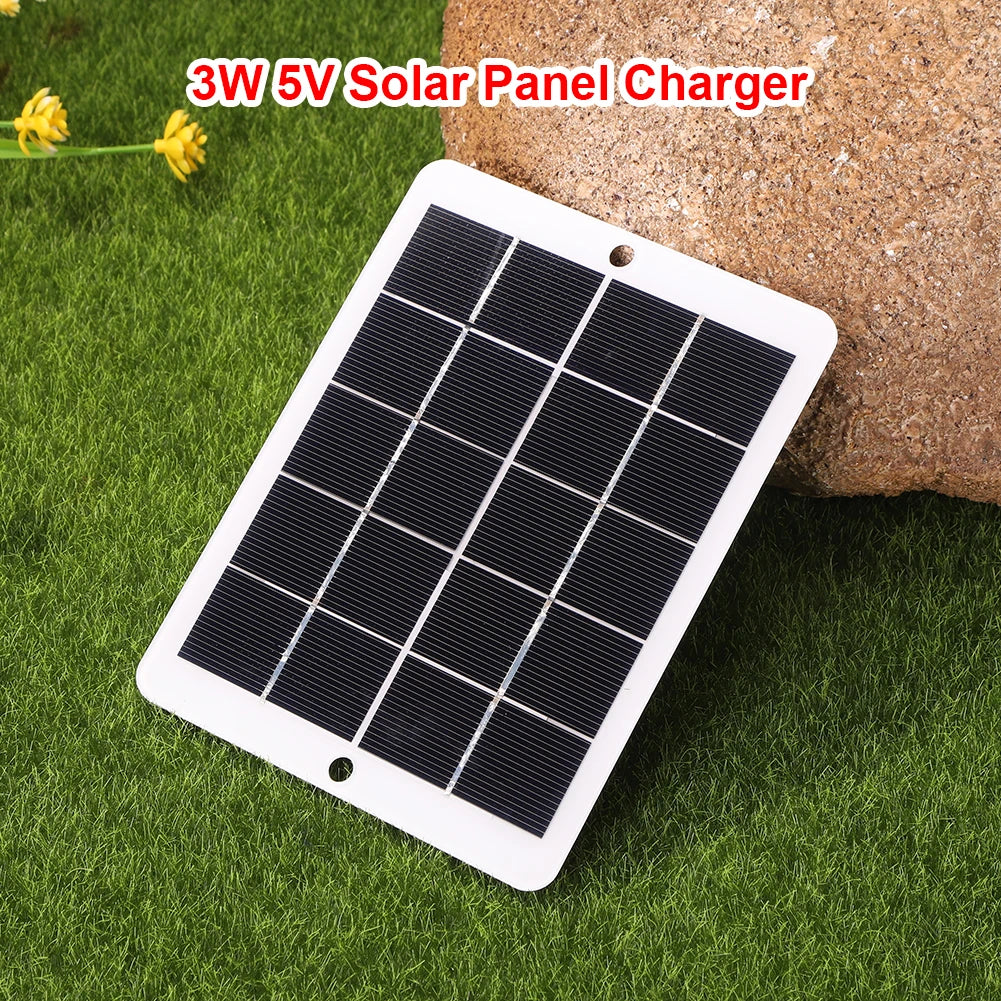 Sun Folding Solar Cells Charger 3W 5V 2.1A USB Output Devices Portable Solar Panels for Smartphones Outdoor For Phone Charging