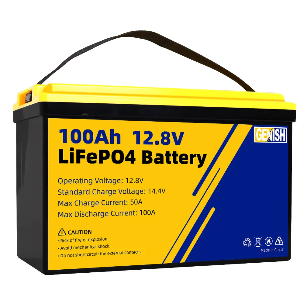Operating voltage and charge/discharge currents for lithium-ion batteries with safety precautions.
