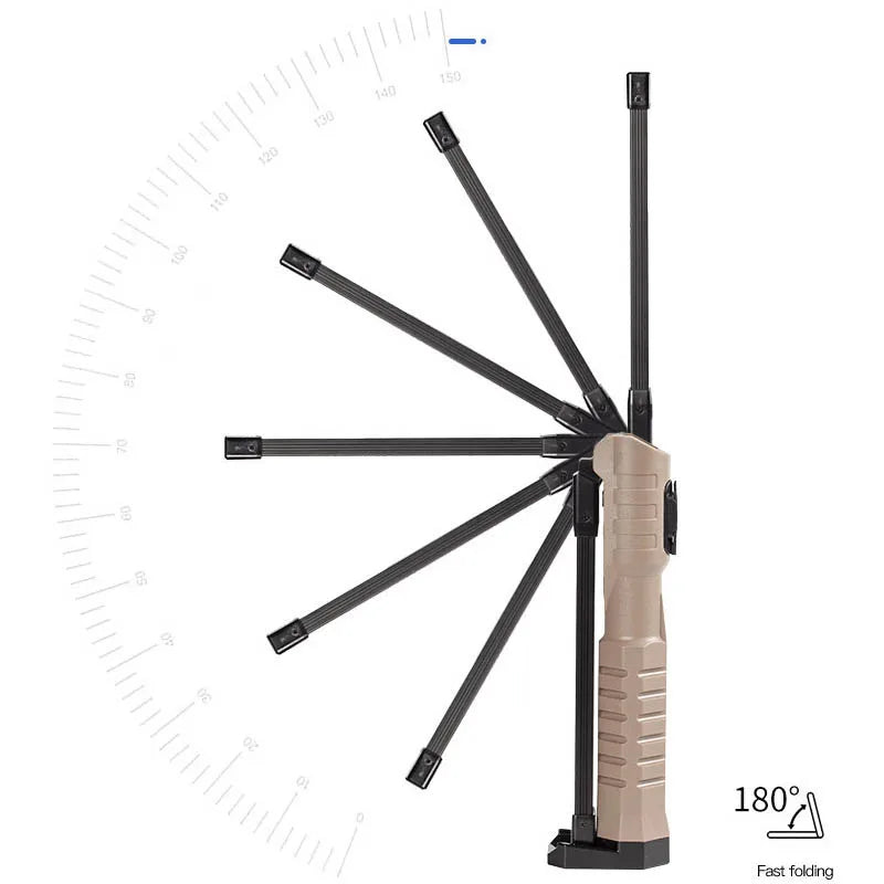 15W 45LED Emergency Floodlight, Compact and easy to organize, this torch features a powerful 18650 battery and portable design.