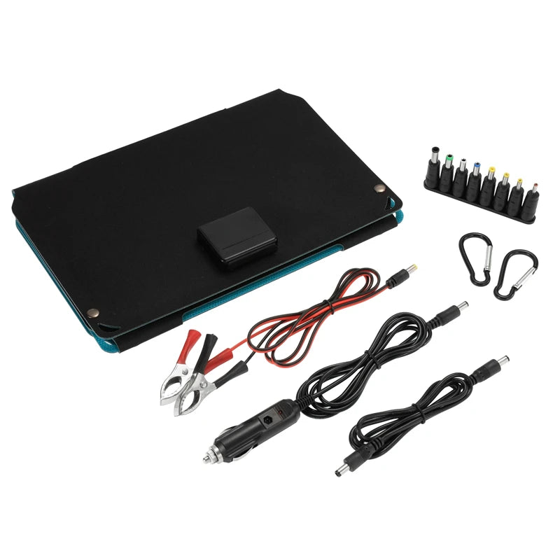 ETFE 18V 28W Foldable Solar Panel, Allow 1-3cm difference due to manual measurements and color variation between displays.