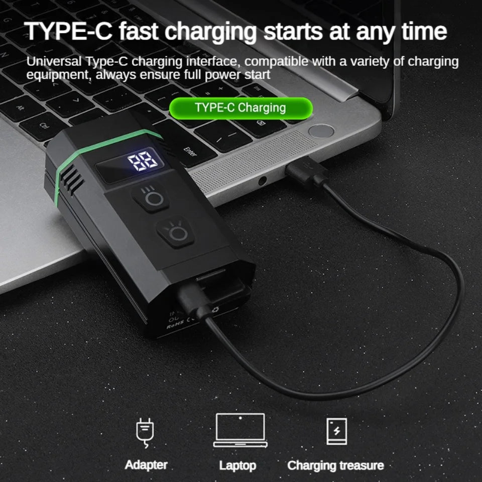 Instant charging with universal compatibility for any charger and device.