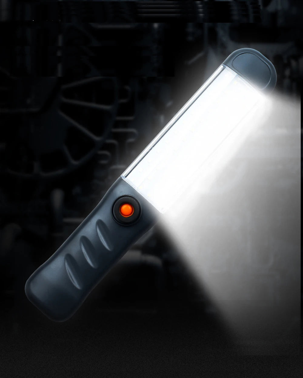 LED Flashlight, Portable power source for various uses: car repairs, home lights, camping, hiking, and emergency backup.