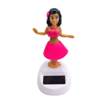 Solar Dancing GirlShaking Head Toy - New Solar Powered Dancing Girl Fashion Swinging Bobble Dancer Toy For Kids Dropshipping