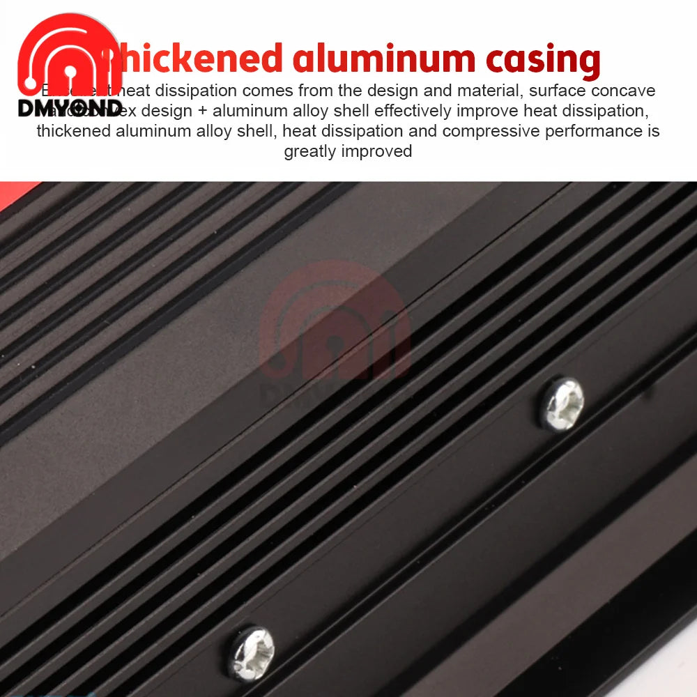 1500W/2000W/2600W Inverter, Thickened aluminum casing provides enhanced heat dissipation and compression resistance.