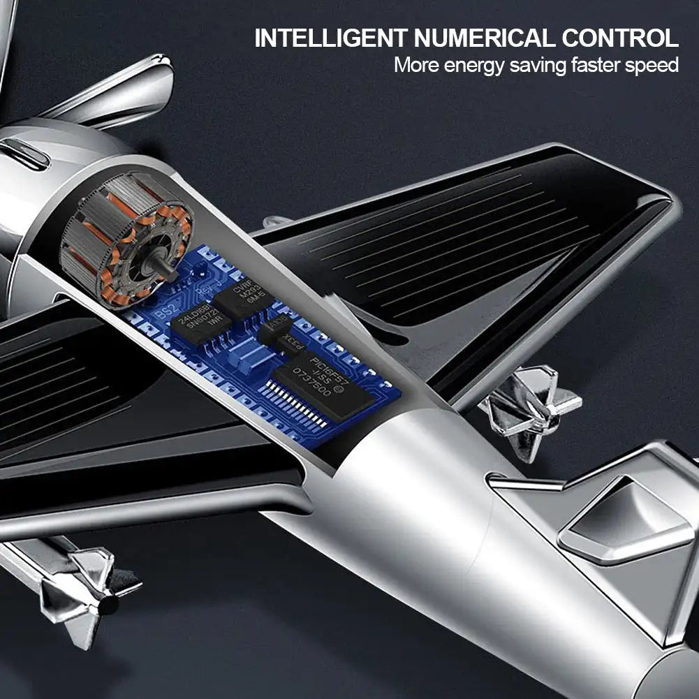 Creative Car Air Freshener Solar Power Toy, Sustainable solar-powered toy car with intelligent control for efficient energy use and speed.