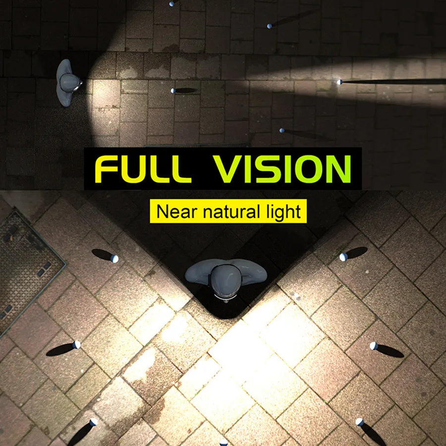 Bright LED light provides full vision with near-natural illumination.