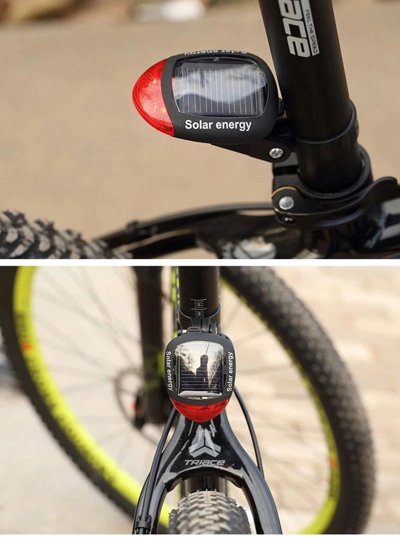 Bicycle Solar Powered MTB Tail Light,
