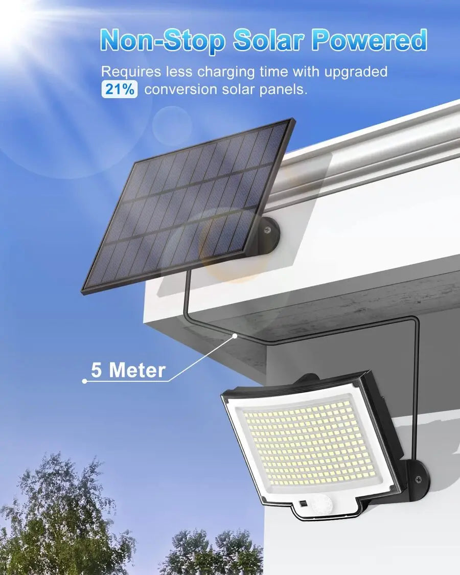 Solar LED Light, Solar-powered lantern with high-efficiency panels and long-lasting recharge.