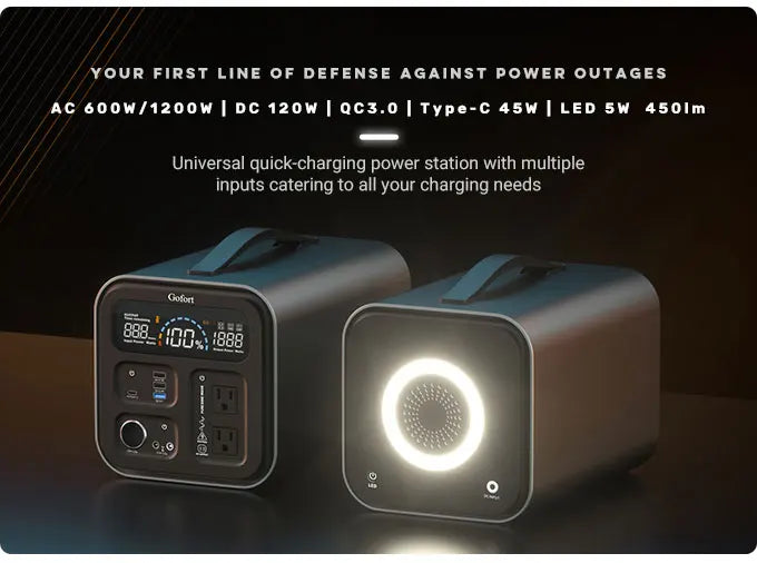 FF Flashfish UA550 Portable Power Station, FF Flashfish Portable Power Station: A versatile power solution with multiple output options.