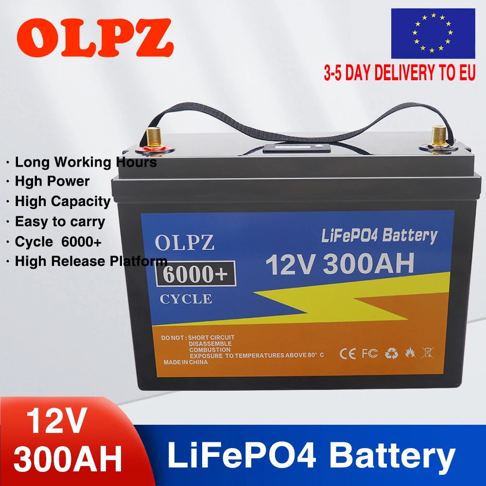 12V 400Ah 300Ah 250