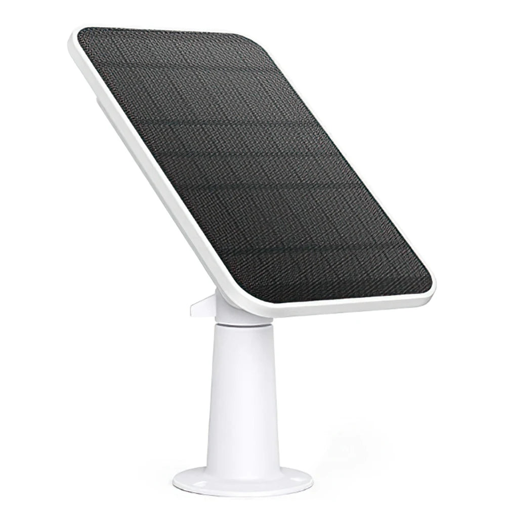 4W Solar Panel, Charges camera via solar panel, eliminating need for batteries or adapters.