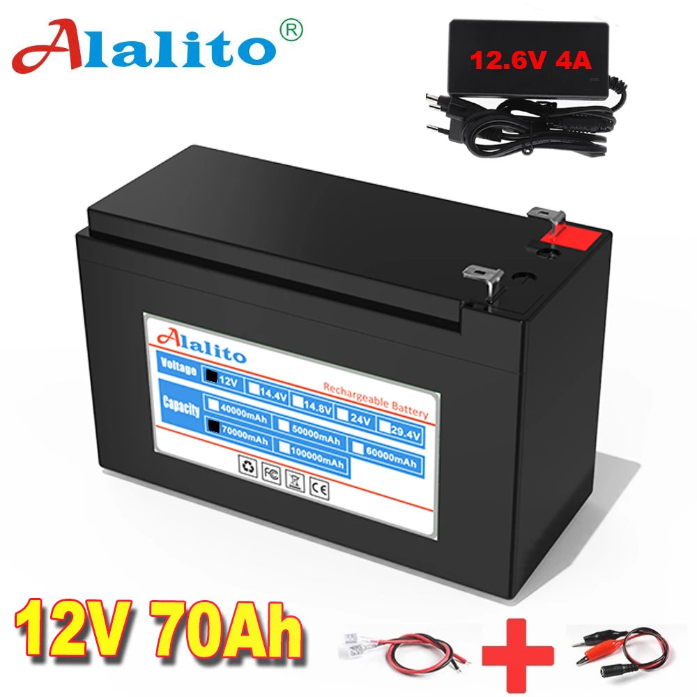 12V 60Ah 18650 lithium battery, High-performance 12V 60Ah lithium-ion battery pack for solar lights, xenon lamps, backup power, and LED applications.