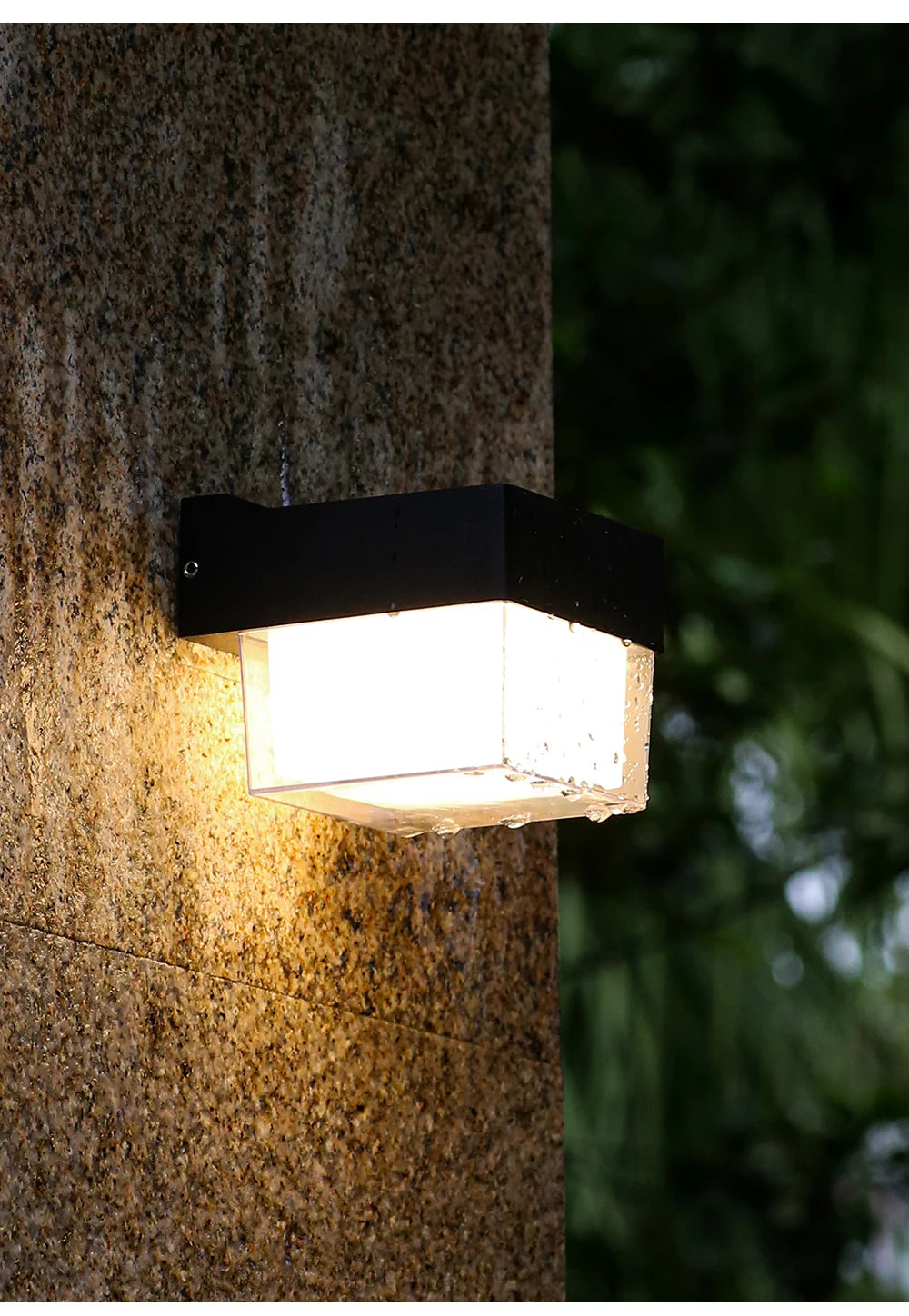 IP65 Waterproof Interior Wall Light, Modern LED wall light with IP65 waterproof rating, AC power, and free shipping.