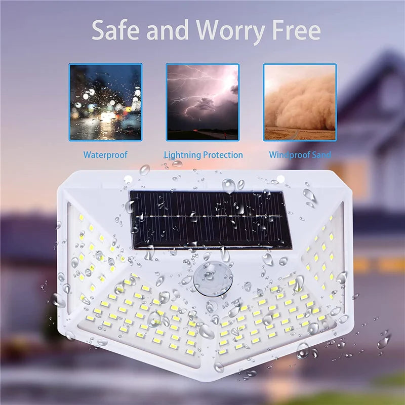2/4/8/10PCS Solar Light, Waterproof and weather-resistant for worry-free outdoor use.
