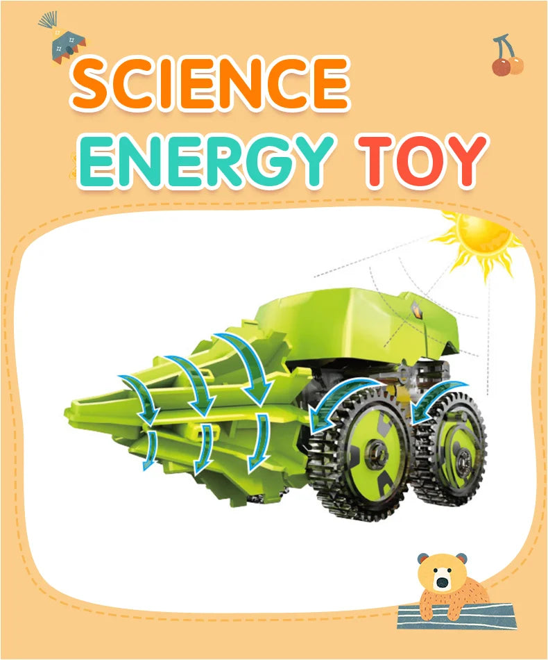 Introducing Dinosaur Solar Energy, a STEM toy that harnesses power from the sun to bring dinosaur toys to life.