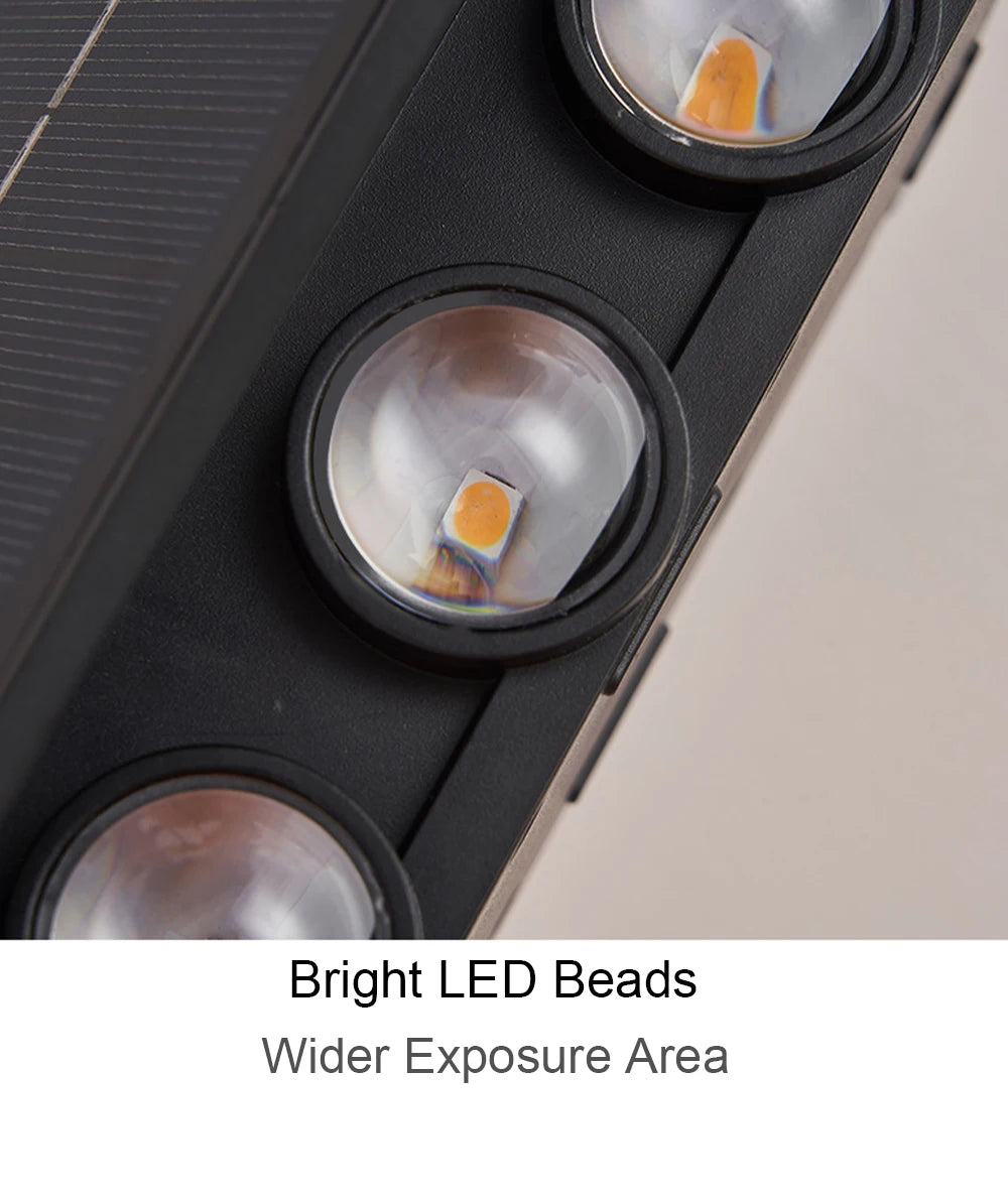 Wall Light, Vibrant LED beads illuminate a larger area