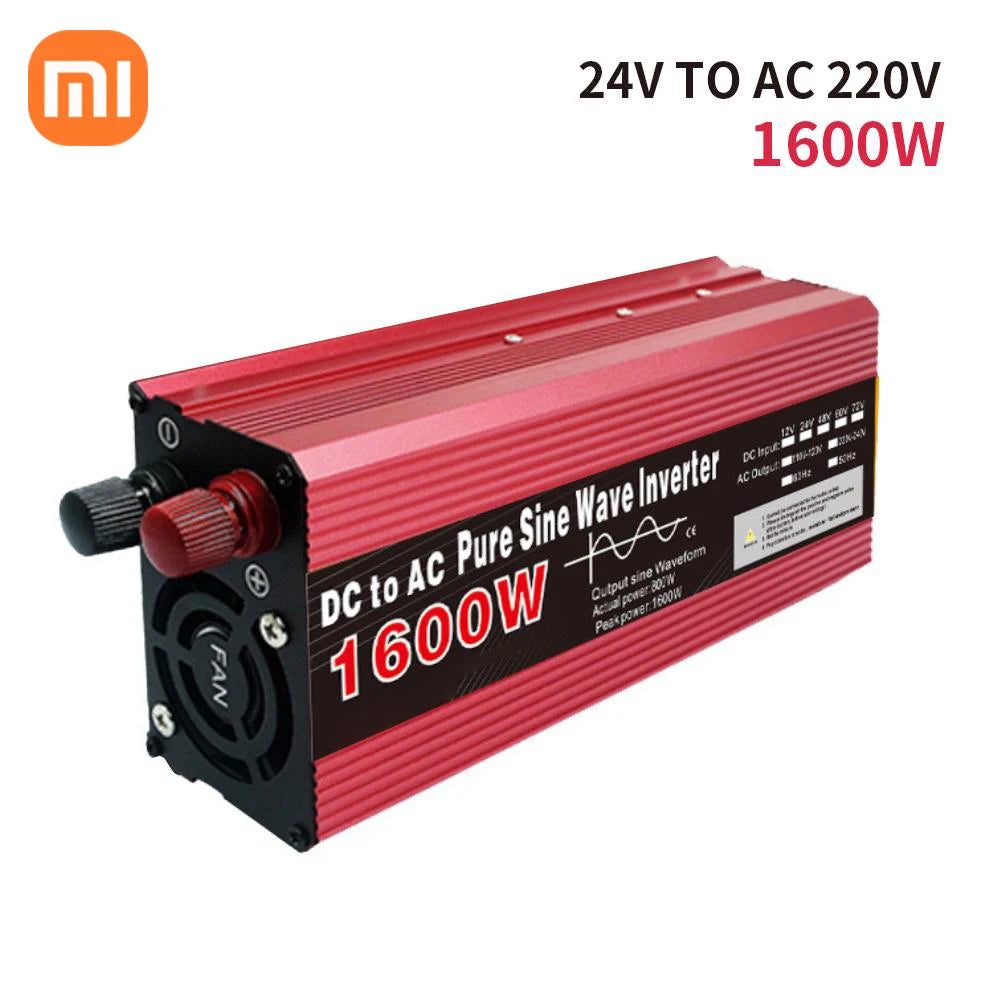 XIAOMI Inverter, Portable power converter for DC-to-AC power, outputs up to 10,000W.