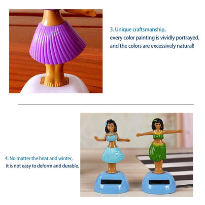 Solar Dancing GirlShaking Head Toy - New Solar Powered Dancing Girl Fashion Swinging Bobble Dancer Toy For Kids Dropshipping