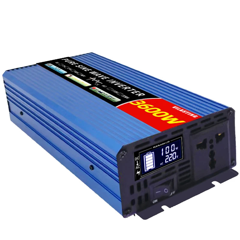 Micro inverter, DC/AC Inverter Specifications: Pure Sine Wave, 2.5-220V, 1.8-6.8A, CE certified, made in China.
