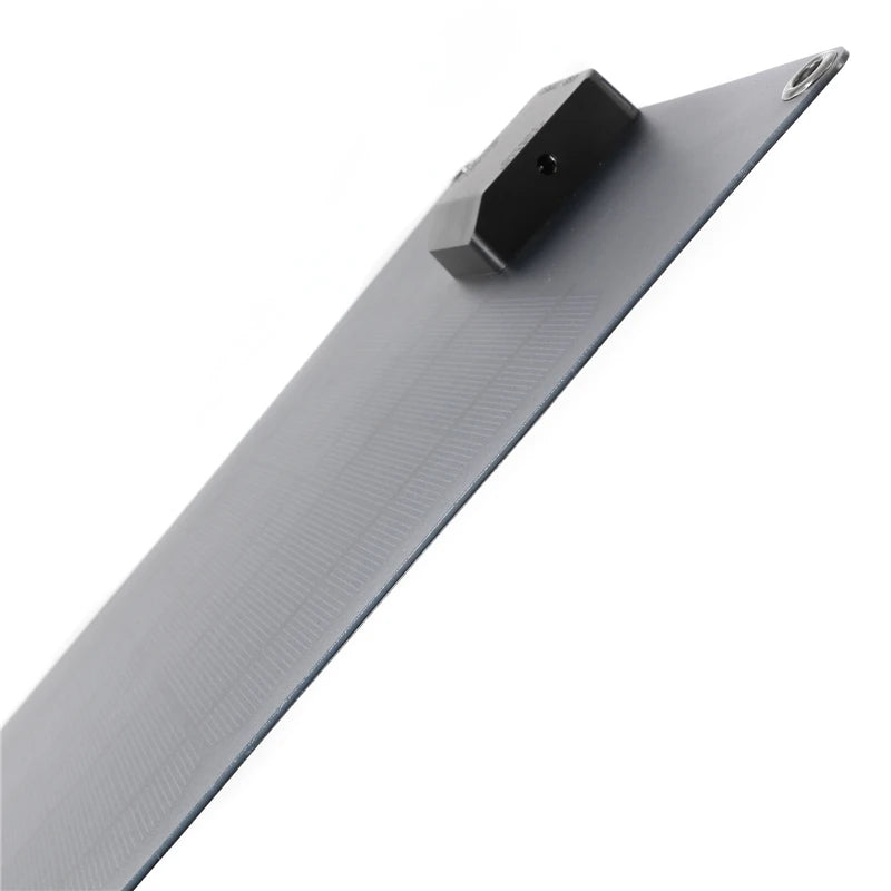 NEW 18V 50W Solar Panel, Portable solar charger with dual ports for phone and car charging.