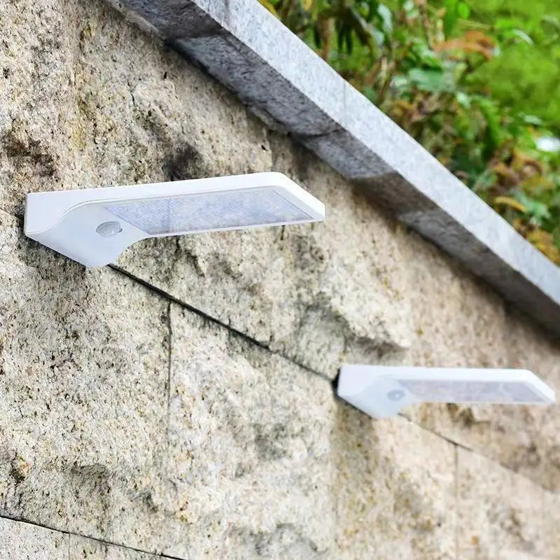 36/48 LED Solar Power Light, Easy installation and adjustment through mounting holes and screws, plus remote control.