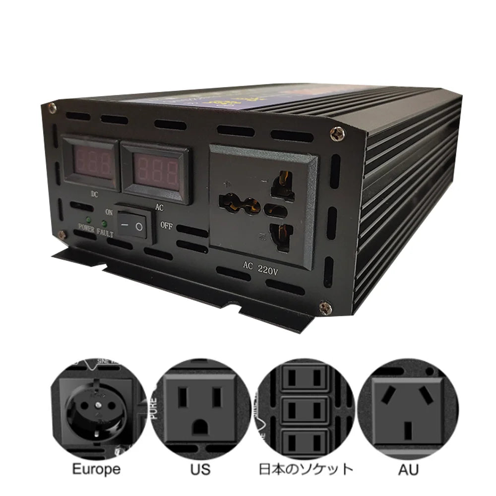 DIDITO Inverter, Compatible with 220V AC power for global use in Europe, US, Australia and more.