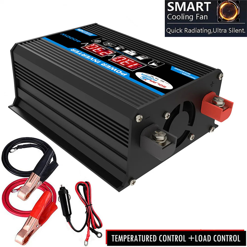 4000W Peak Solar Car Power Inverter, Peak Solar Car Power Inverter DC 12