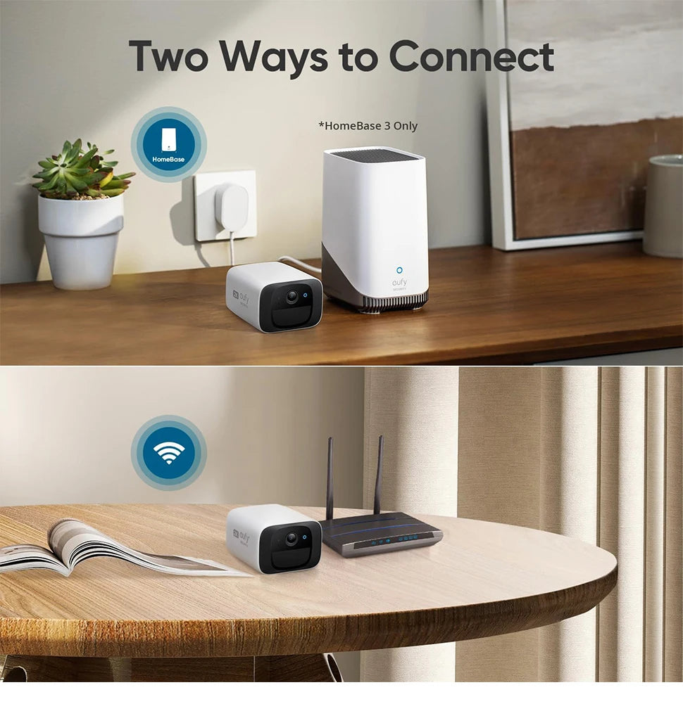 Eufy C210 SoloCam, Cost-effective and secure solution eliminating cloud subscription and monthly fee needs.