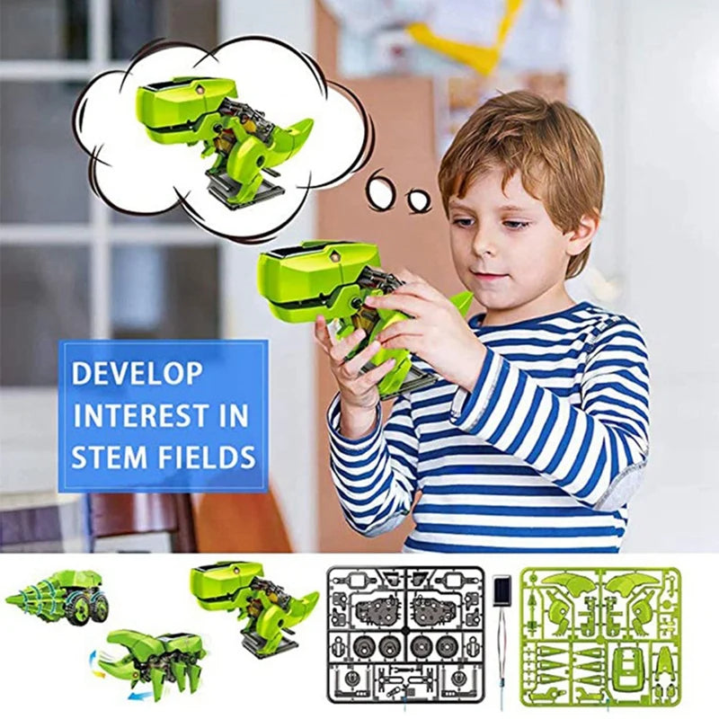 Explore STEM concepts through hands-on fun with our dinosaur solar kit, fostering curiosity and learning!