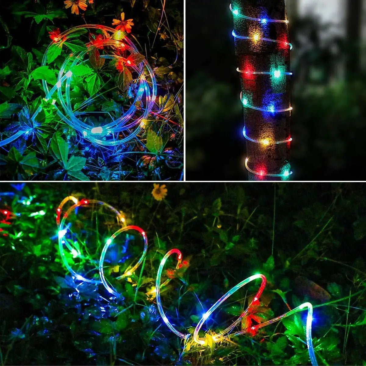 300LED Solar Rope Strip Light,
